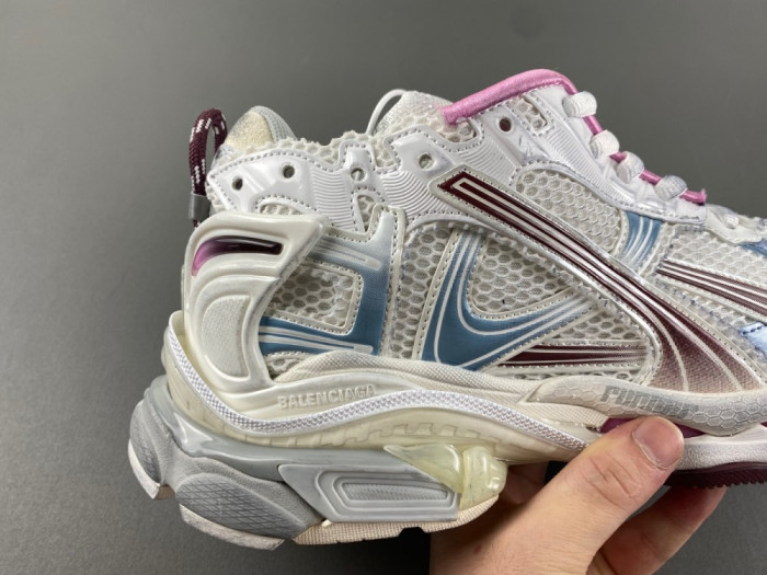 Ba*len*cia*ga runner panelled sneakers