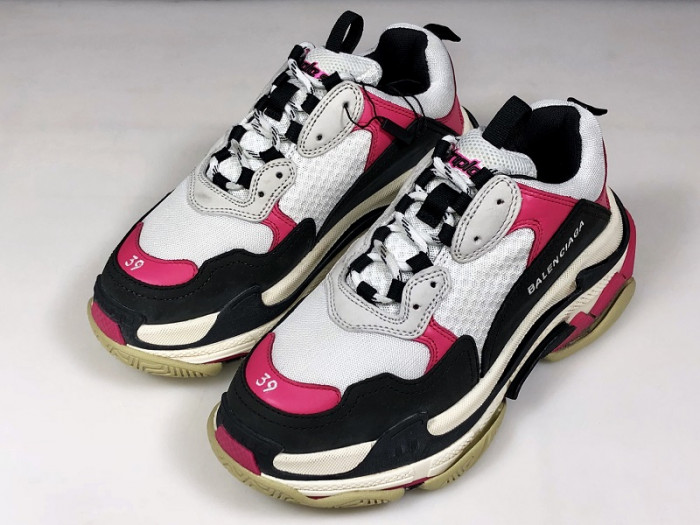BLCG Triple S Neon Pink 2019  524039 W09O6 5671